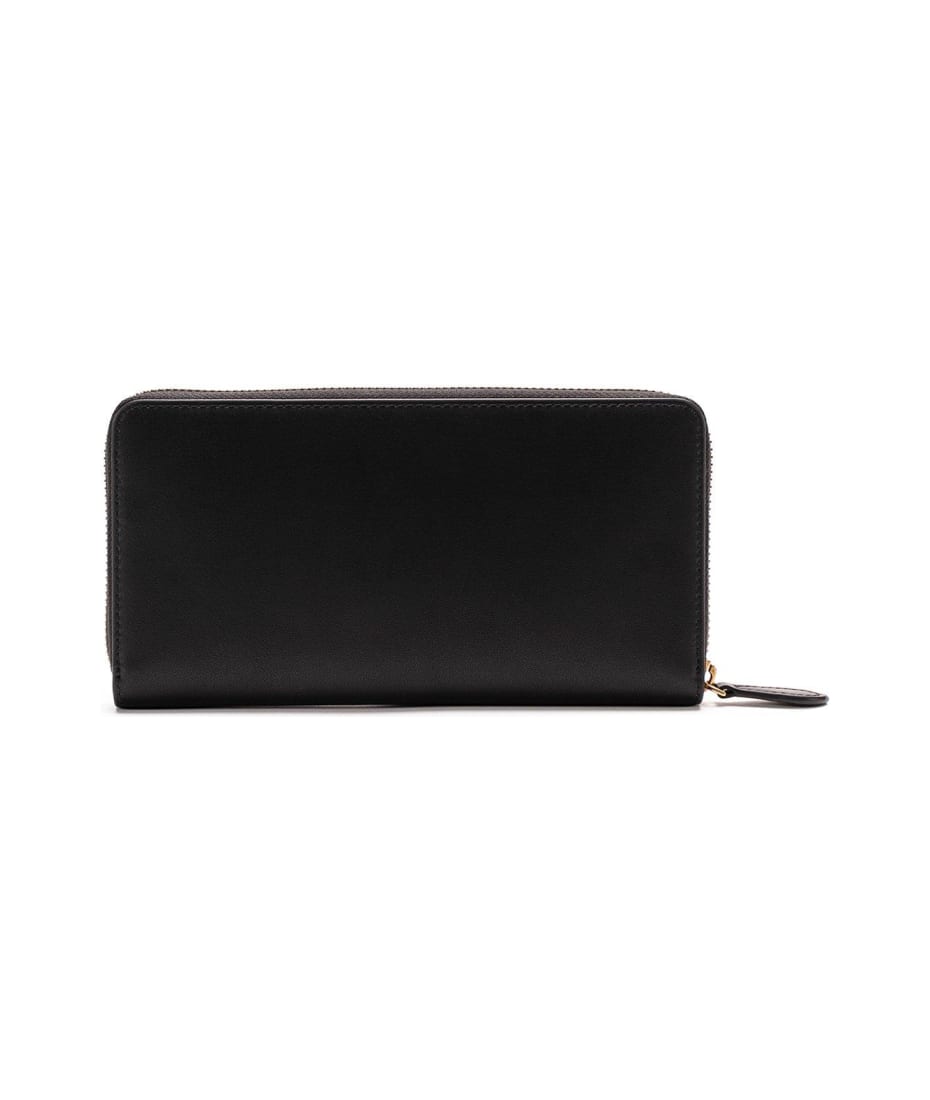 Pinko Ryder Leather Zip Around Wallet | italist