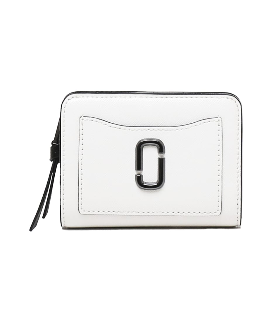 財布・小物その他 MARC JACOBS 2S3SMP005S01 123 Wallets WHITE LEATHER THE Marc Jacobs The Leather Mini Compact Wallet | White | FARFETCH