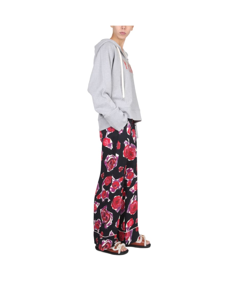 【送料&関税込】Marni Pijama Pants With Floral Pattern Marni Pijama Pants With Floral Pattern | italist