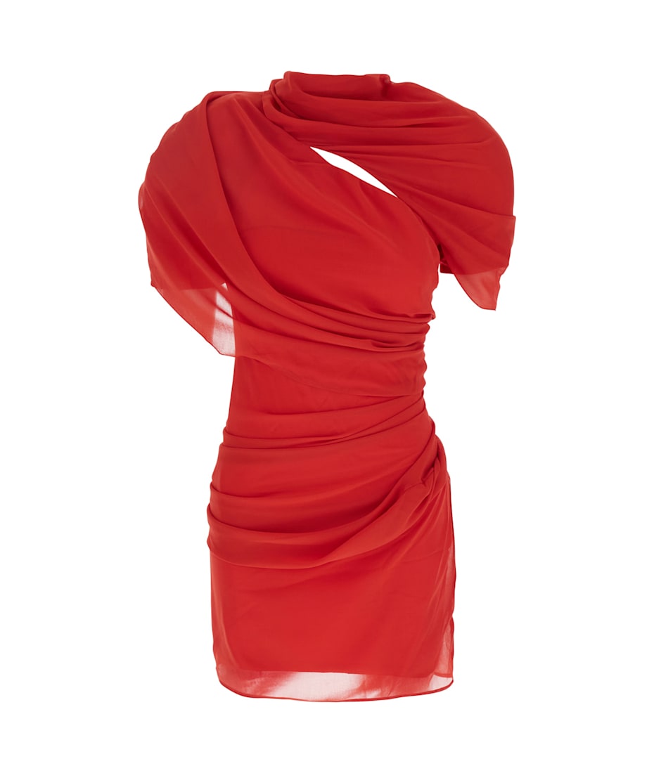 【関税込み】JACQUEMUS 'La Robe Castagna' dress JACQUEMUS - LA ROBE CASTAGNA RED – SOLAR MTP