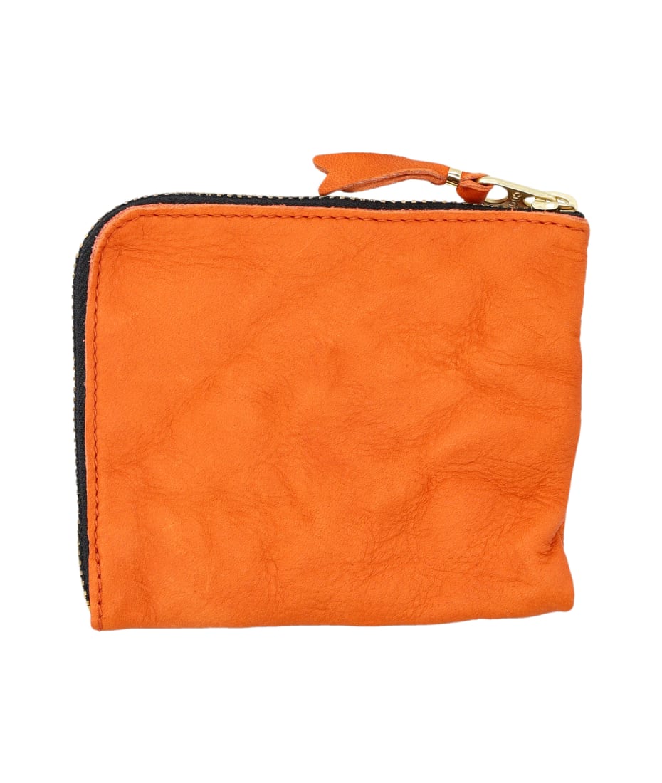 Comme des Garçons Wallet Washed Zip Around Wallet | italist