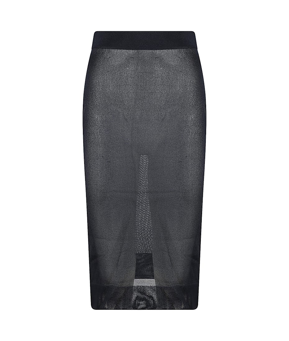 【送料&関税込】Saint Laurent Mid-length Fitted Skirt Saint Laurent Mid-length Fitted Skirt | italist