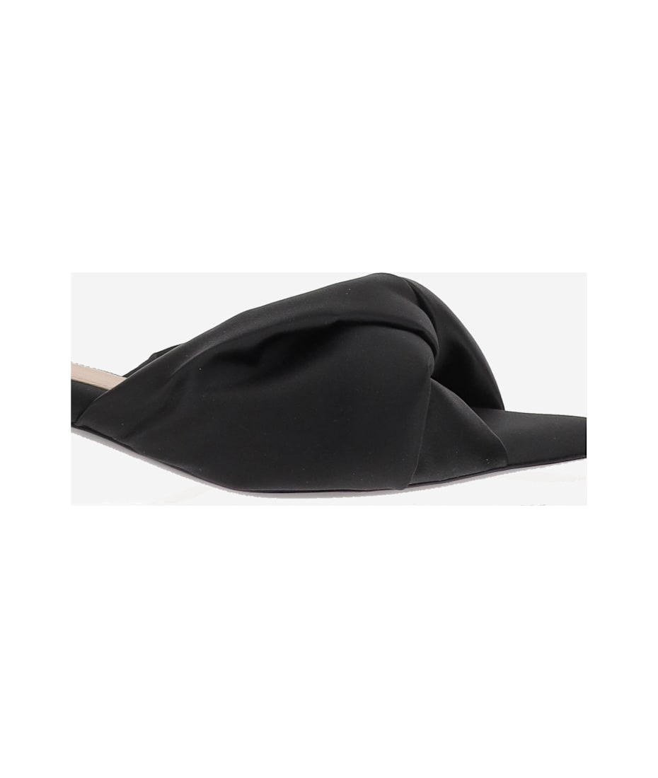 サンダル・ミュール Carven Satin Heeled Sandals Carven Satin Heeled Sandals | italist