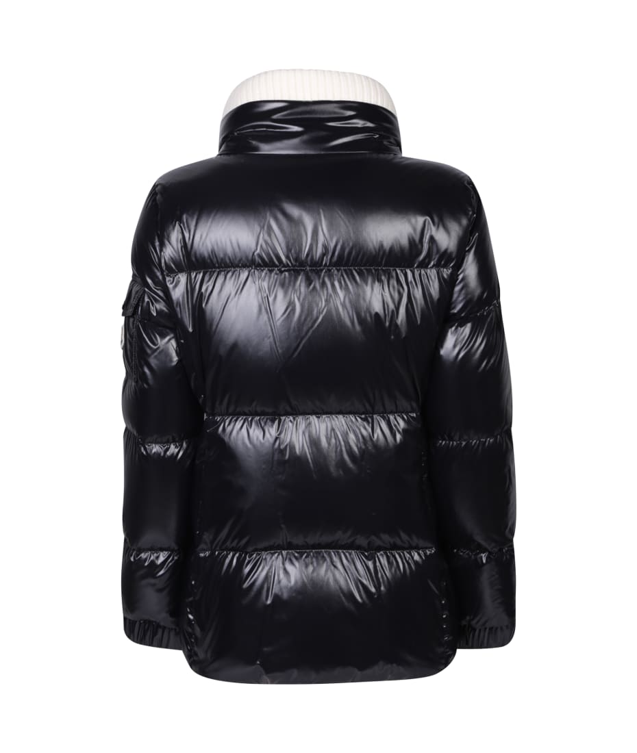 美品MONCLER 150〜160cm 14A Moncler high-shine Padded Jacket | Black | FARFETCH CA
