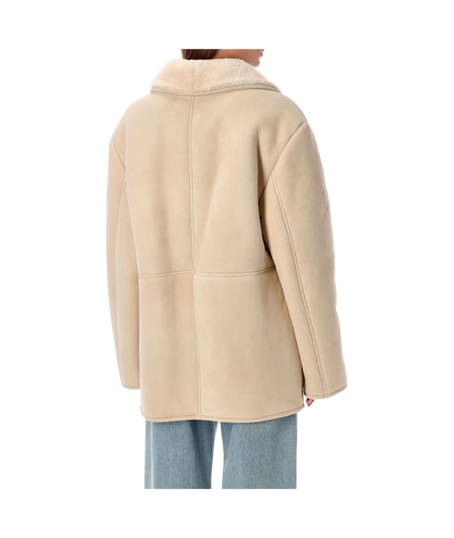 2025年激安 Loulou Studio Cirebo Shearling Coat | italist ジャケット・アウター