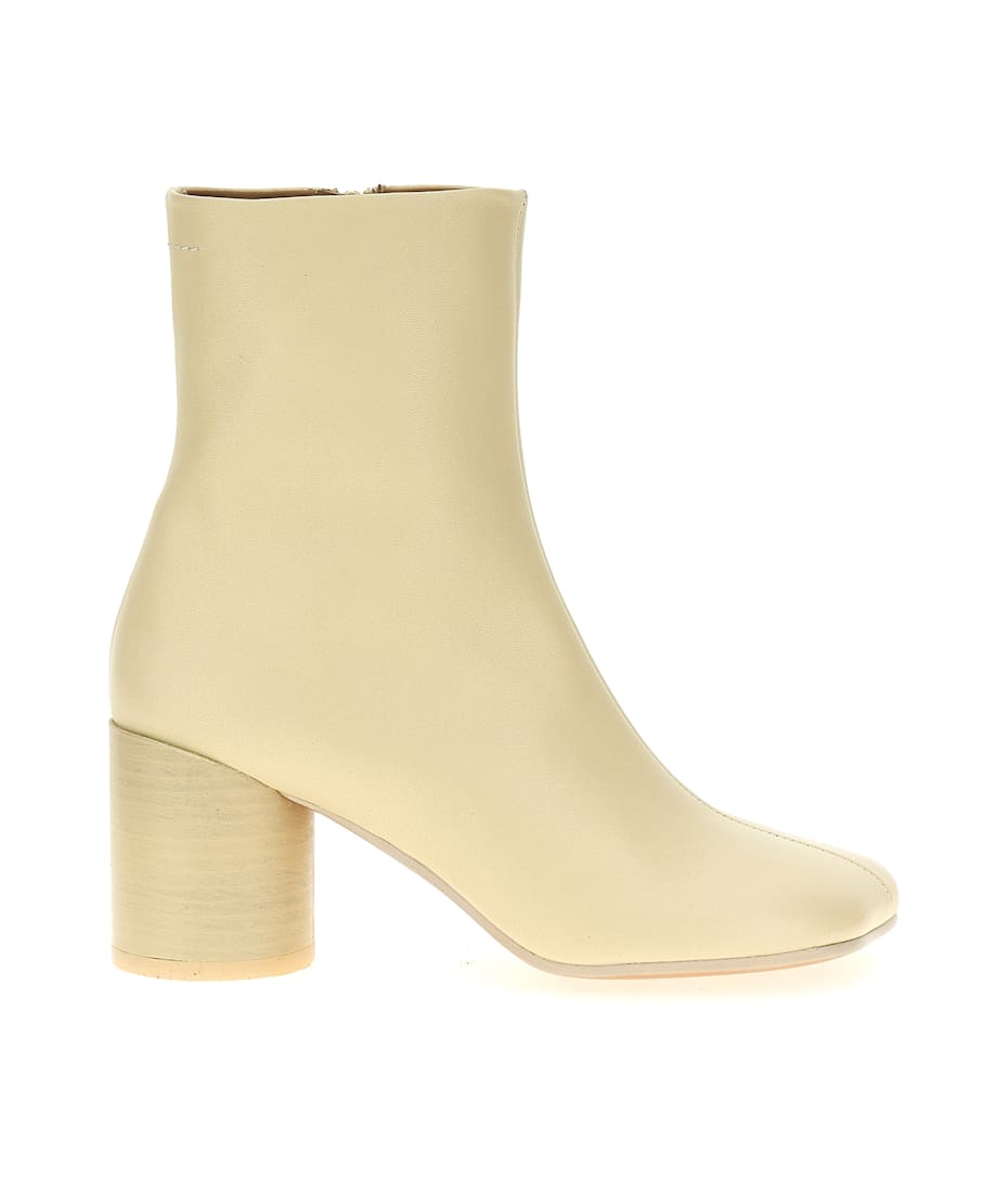 MM6 Maison Margiela Leather Ankle Boots | italist