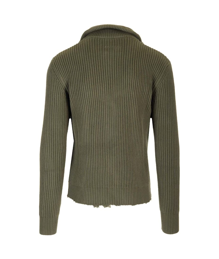 MM6 Maison Margiela Ribbed Cotton Sweater | italist, ALWAYS LIKE A 