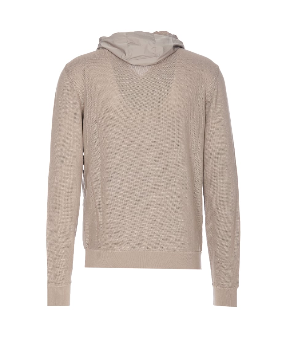 Herno Nylon And Pique' Knit Cardigan | italist