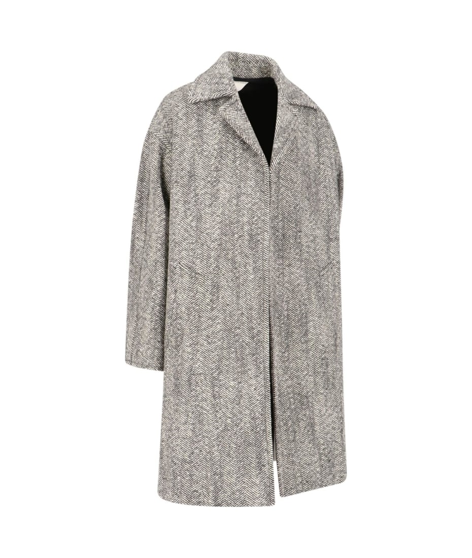 Bottega Veneta Chevron Pattern Coat | italist