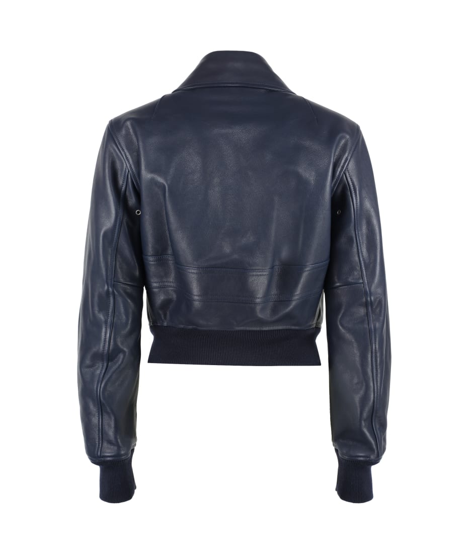 VIP【送料関税込】BOTTEGA VENETA LEATHER JACKET BOTTEGA VENETA Textured-Leather Blouson Jacket for Men | MR