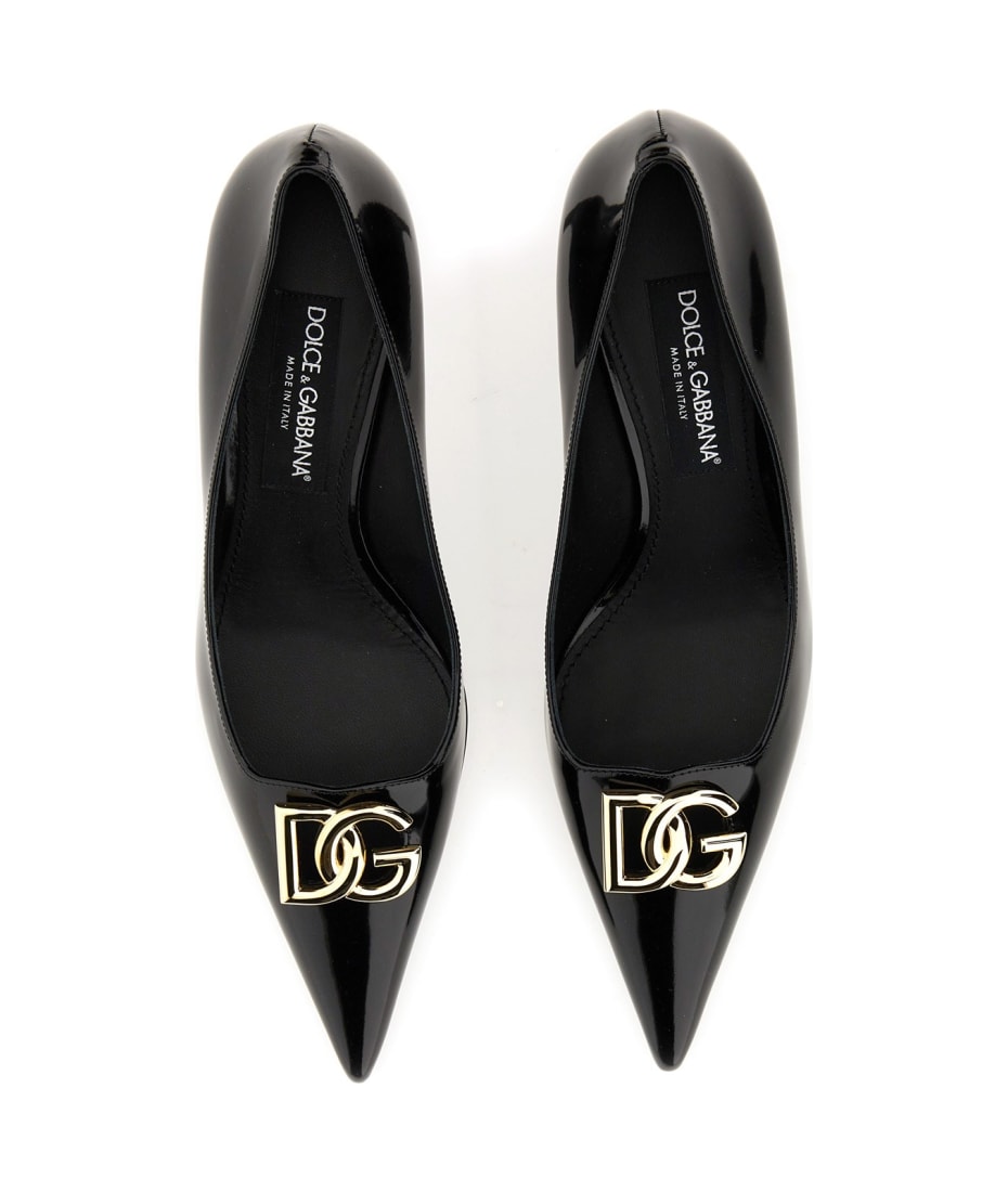 Dolce & Gabbana Leather Pointy-toe Pumps | italist