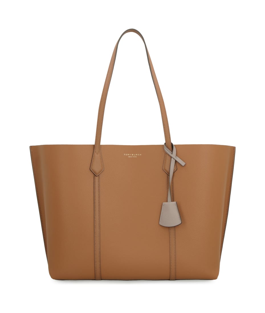 perry leather tote