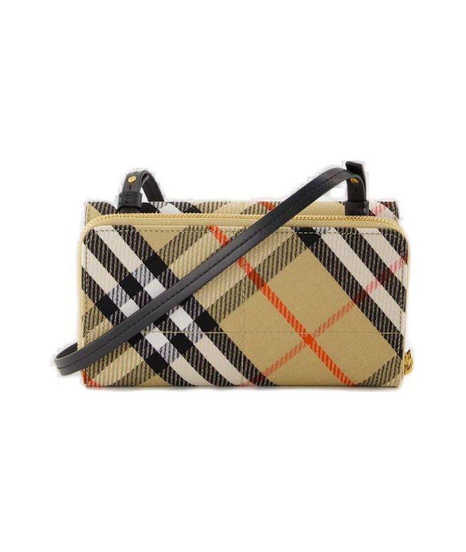 財布・小物その他 Burberry Snip Pouch Burberry Snip Checked Foldover-top Pouch | italist