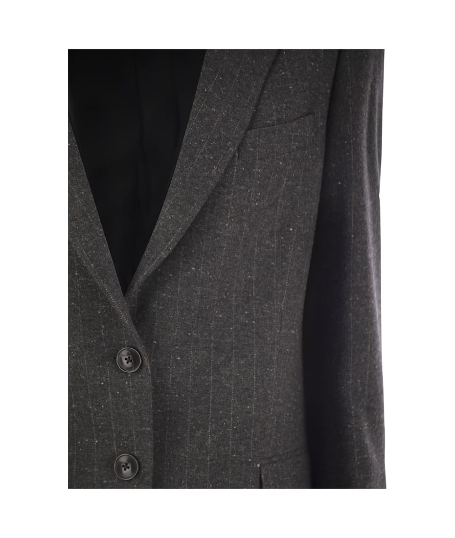 ジャケット SAULINA SS25 ANTONIA - Single-breasted jacket (SAD046 1) Saulina Milano Antonia - Single-breasted Jacket In Wool