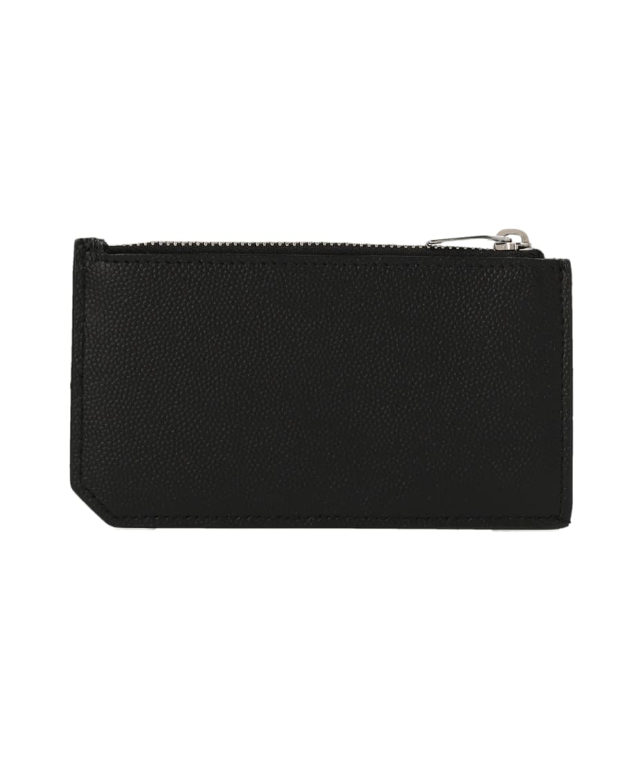 アクセサリーその他 Saint Laurent ACCESORY (8027280U90E 1000) Saint Laurent 'fragments' Card Holder | italist