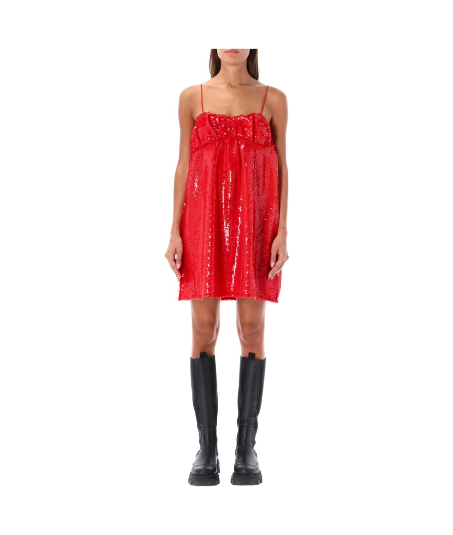 Ganni Sequins Mini Dress | italist