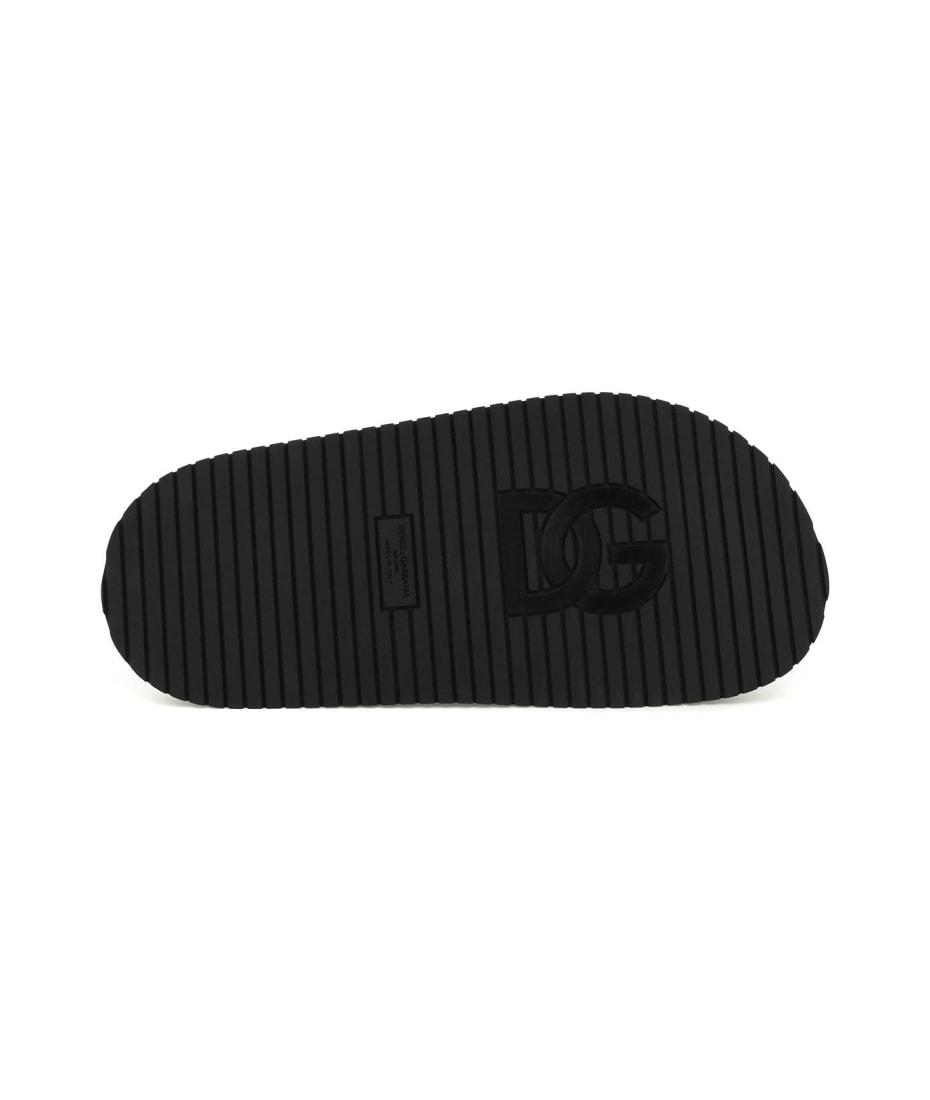 サンダル Dolce & Gabbana NAPPA EFFECT FABRIC SANDAL Dolce & Gabbana Nappa Effect Fabric Sandal | italist, ALWAYS