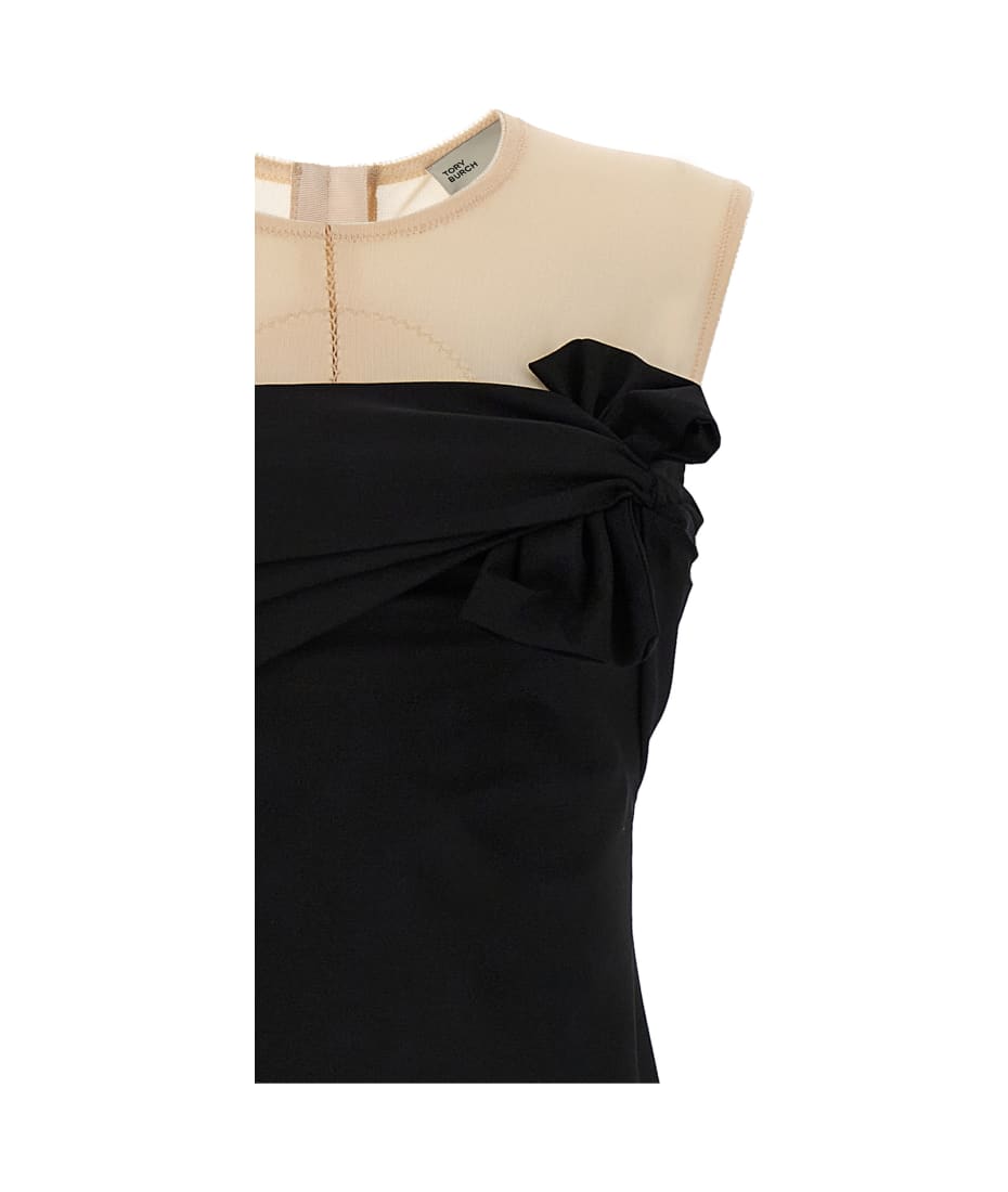 スカート Tory Burch Dress with front knot Viscose Knot Dress: Women's Designer Dresses | Tory Burch