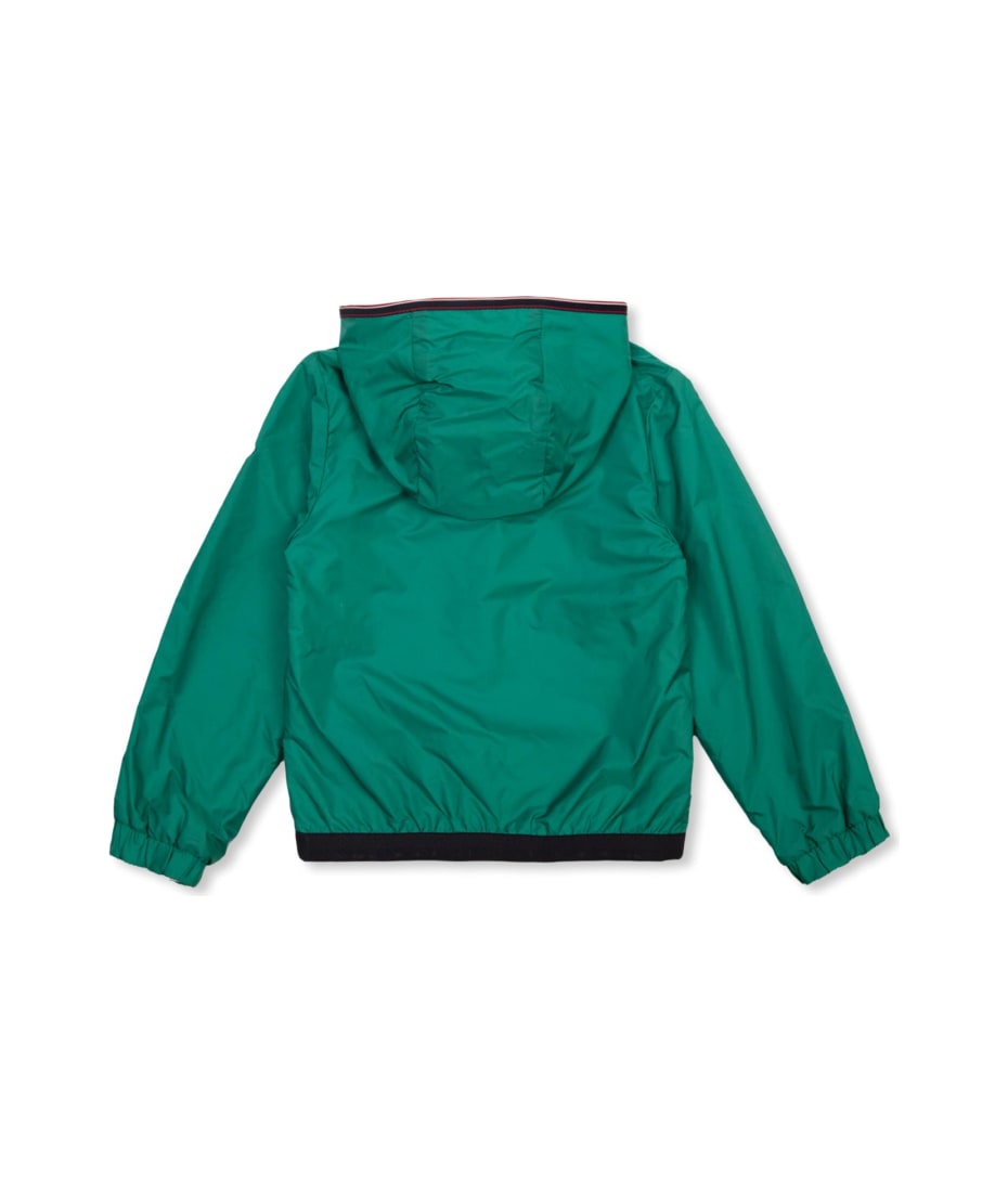 Moncler Enfant 'anton' Jacket - Verde