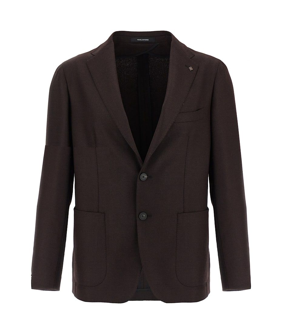 【関税込み】tagliatore Micro squares blazer Tagliatore Micro Squares Blazer | italist