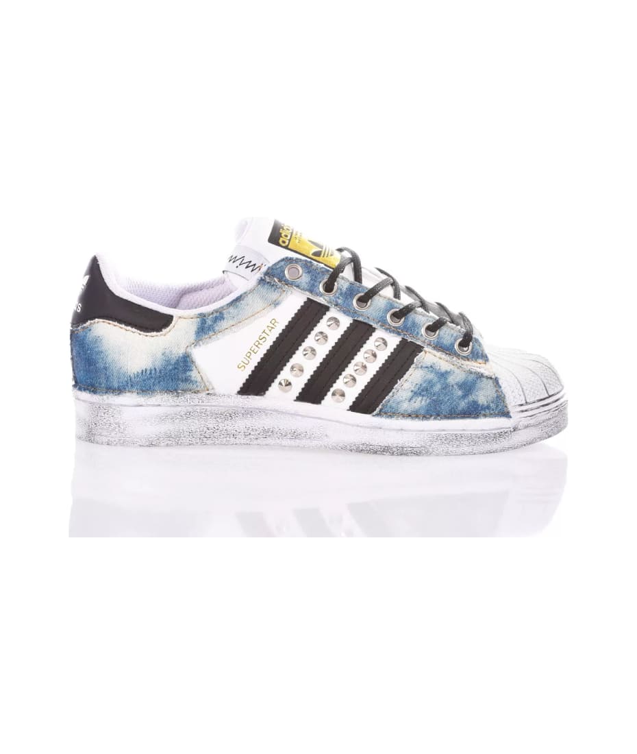 MIMANERA Adidas Superstar Indigo Bleached Unisex