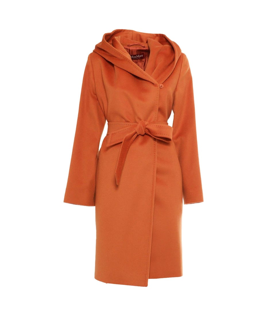 【送料&関税込】Newmang Hooded Wool Coat Max Mara Studio Max Mara Studio Designer Wool Coat with Hood – LOZURI®