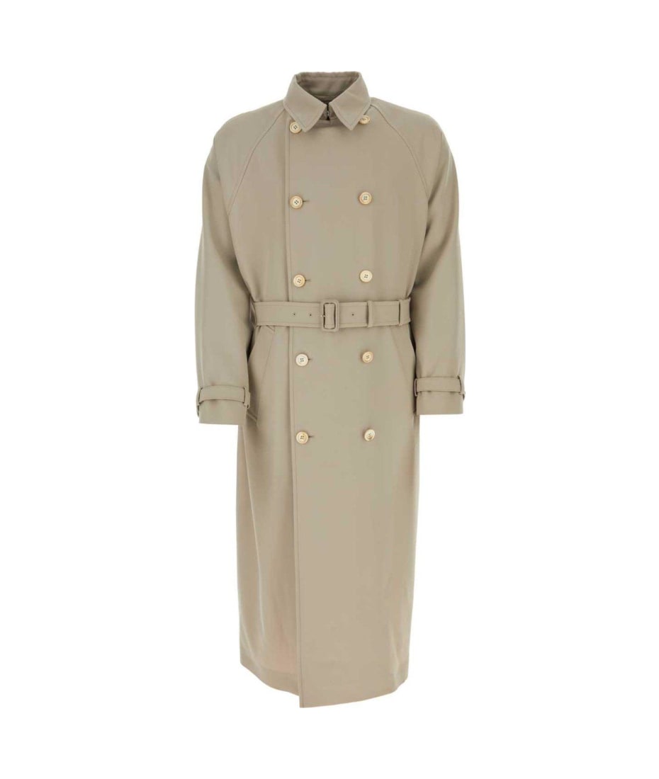 【送料&関税込】Prada Button-up Belted Jacket Prada Belted Button-up Coat | italist