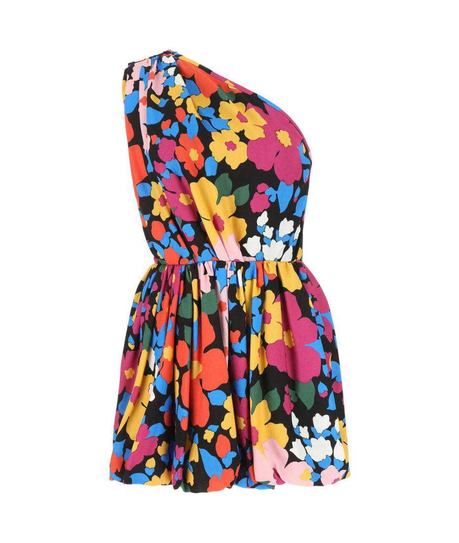 ワンピース Saint Laurent Printed viscose mini dress Saint Laurent Printed Viscose Mini Dress | italist
