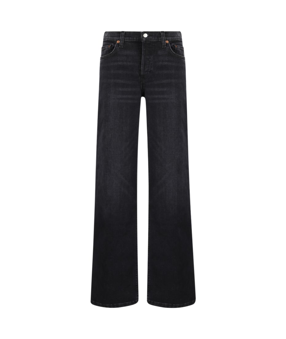 デニム・ジーパン RE DONE Women Denim Pants 93105 16603WRIDJEN 91794 Black RE/DONE Denim Pants | italist
