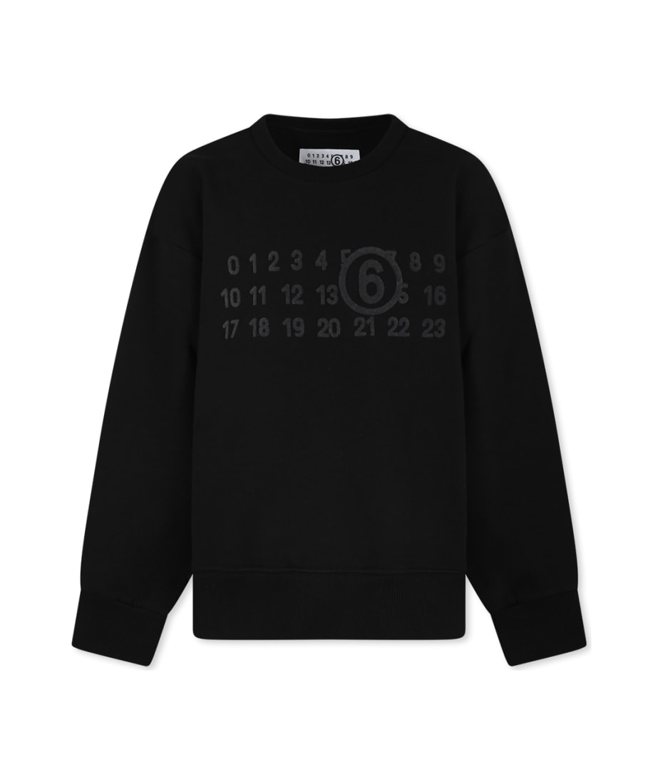 MM6 Maison Margiela Sweatshirt in Off White | WE ARE ICONIC