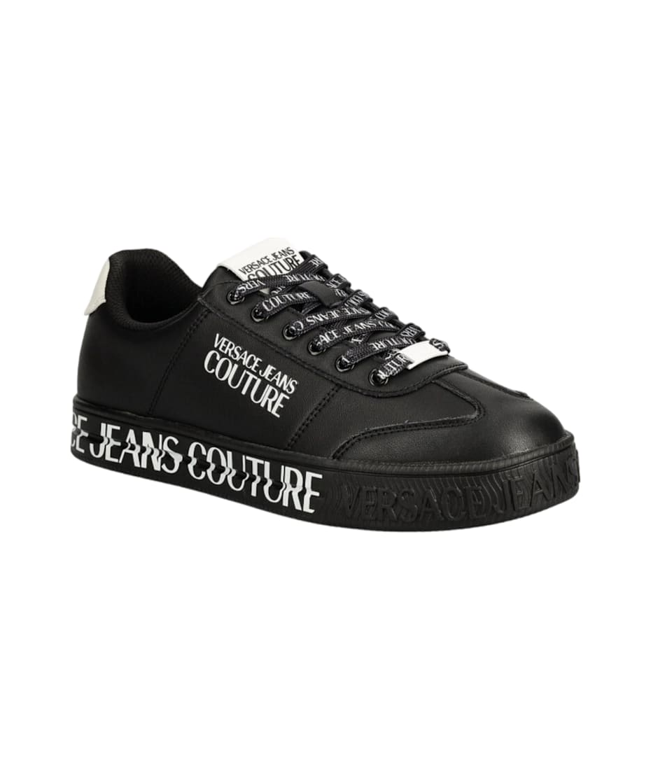 ♂新品・スニーカー【Versace Jeans Couture】black　41 Versace Jeans Couture Men's Sneakers | italist