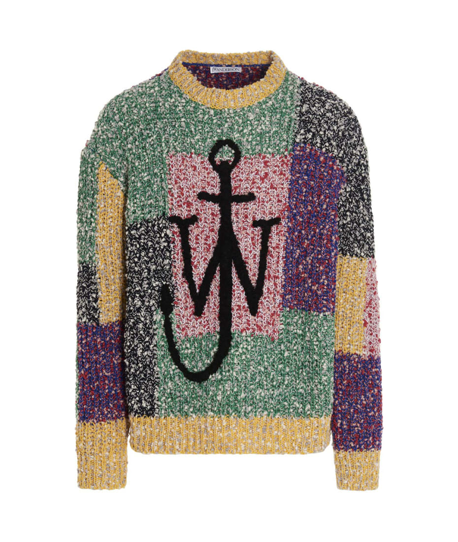 トップス JW ANDERSON  ANCHOR CREWNECK JUMPER JW Anderson Anchor Crewneck Sweater | Shopbop