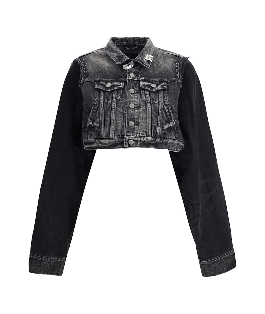 ジャケット Cropped Denim Jacket Maison MIHARA YASUHIRO Mihara Yasuhiro Cropped Denim Jacket | italist