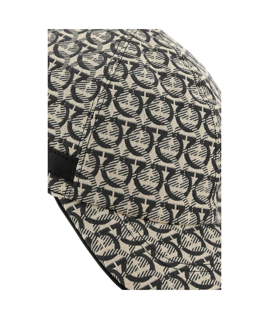 Ferragamo Gancini Jacquard Baseball Cap | italist