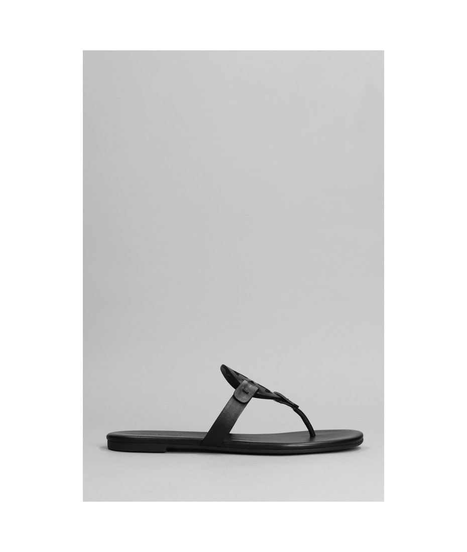 Tory Burch Sandals In Black Leather | italist