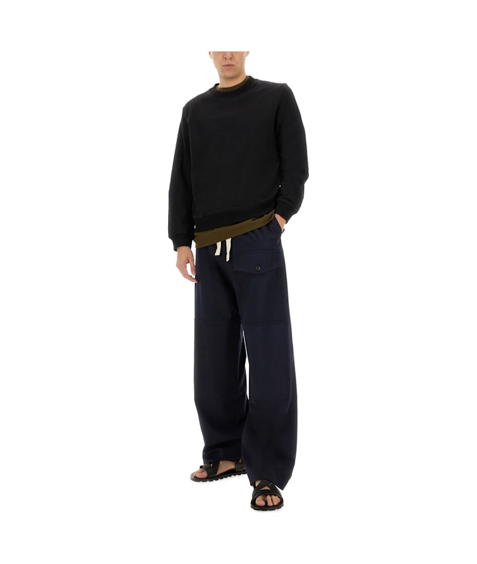パンツ・ボトムスその他 Dries Van Noten SS25 (020915 1176509) 洗練された【Dries Van Noten】Pannoch Tie-Waist パンツ 25SS