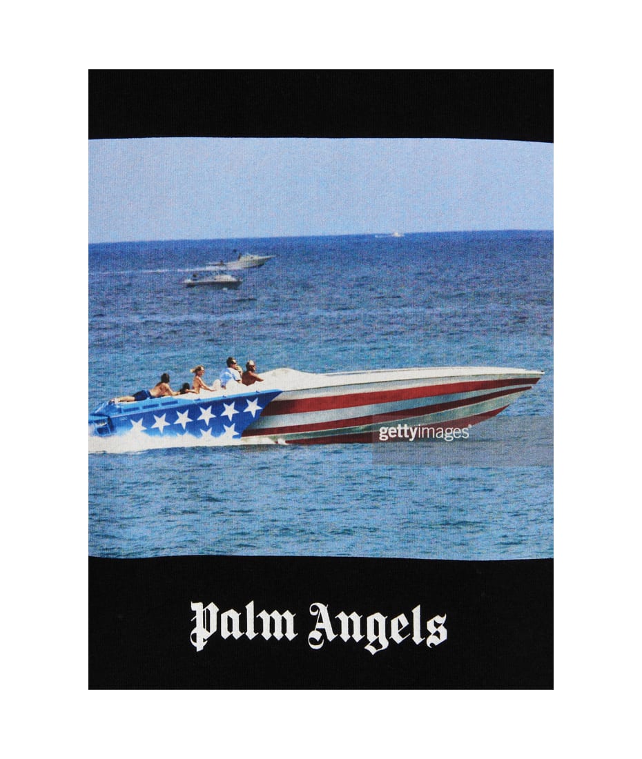 Getty miami cotton t-shirt by Palm Angels