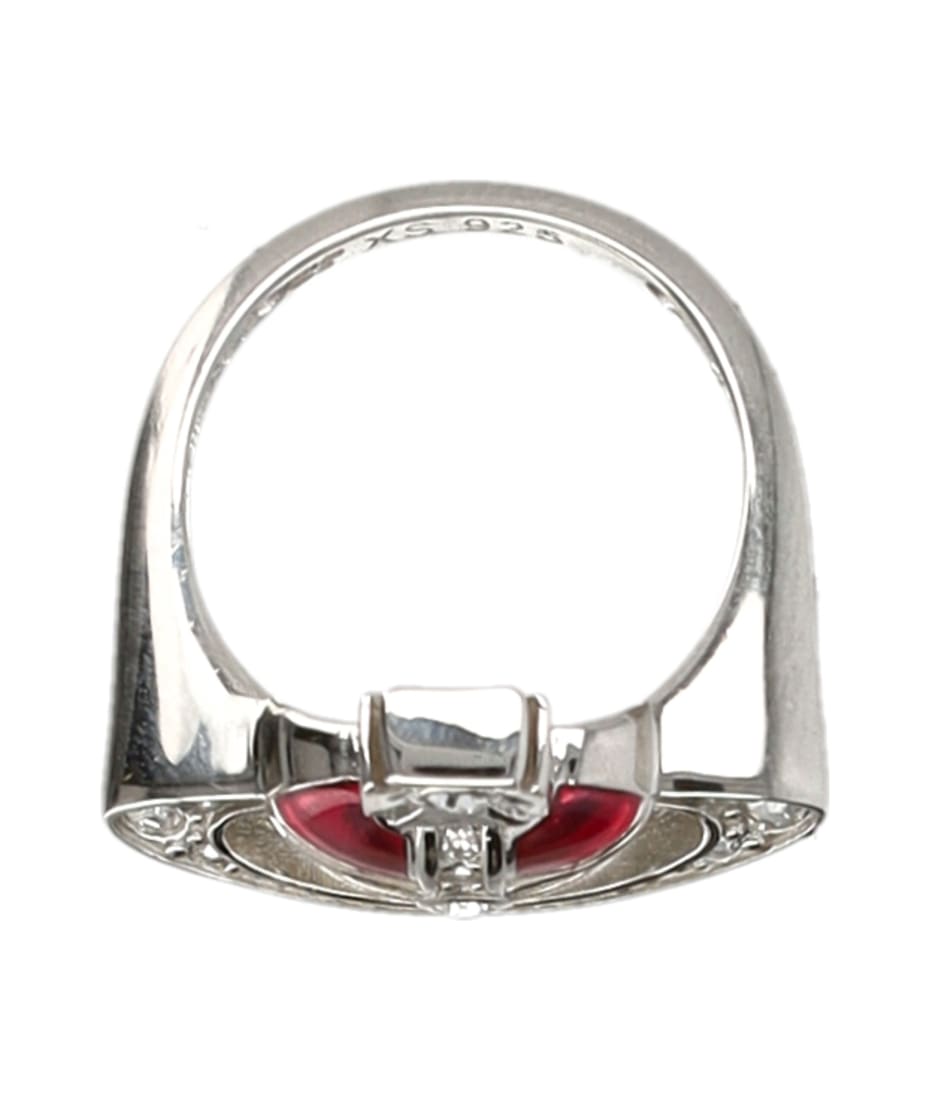 Vivienne Westwood New Diamante Heart Ring | italist, ALWAYS