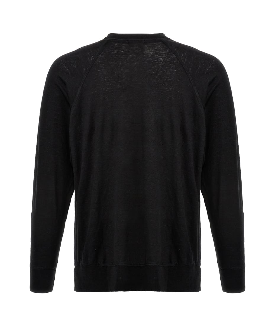 ISABEL MARANT｜LONG-SLEEVED ROUND NECK T-SHIRTS (KIEFFER Isabel Marant Kieffer Long Sleeve Logo Tee-shirt | italist