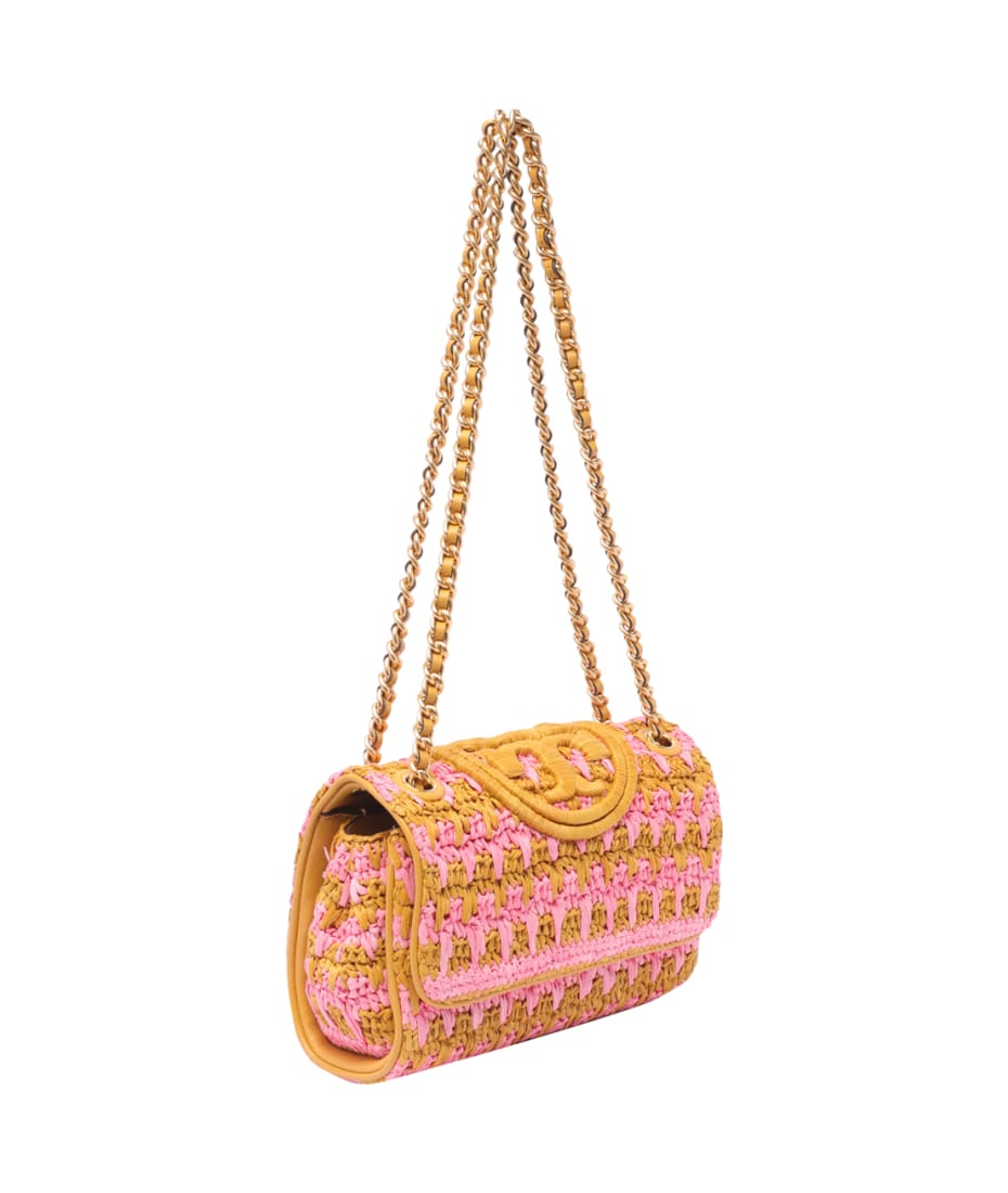 Cross body bags Tory Burch - fleming soft crochet small shoulder bag -  153206650