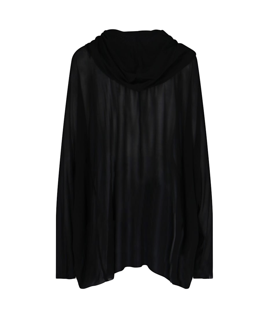 オールインワン・サロペット Rick Owens Hooded Tunic Mini Dress 269357-26217-Rick-Owens-sling-