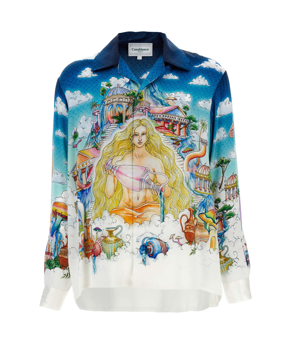 トップス CASABLANCA The Road to Knowledge Casablanca 'the Road To Knowledge' Shirt | italist