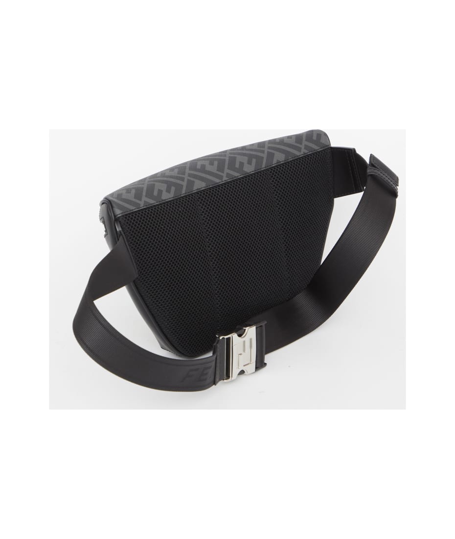 【FENDI】FF BELT BAG Fendi Shearling FF Belt Bag | Vivrelle