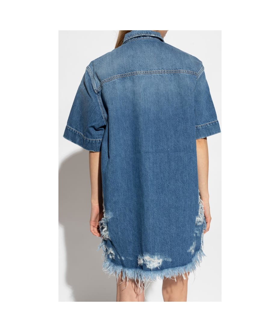 【送料&関税込】Stella McCartney Wash Denim Dress Stella McCartney Denim Dress | italist