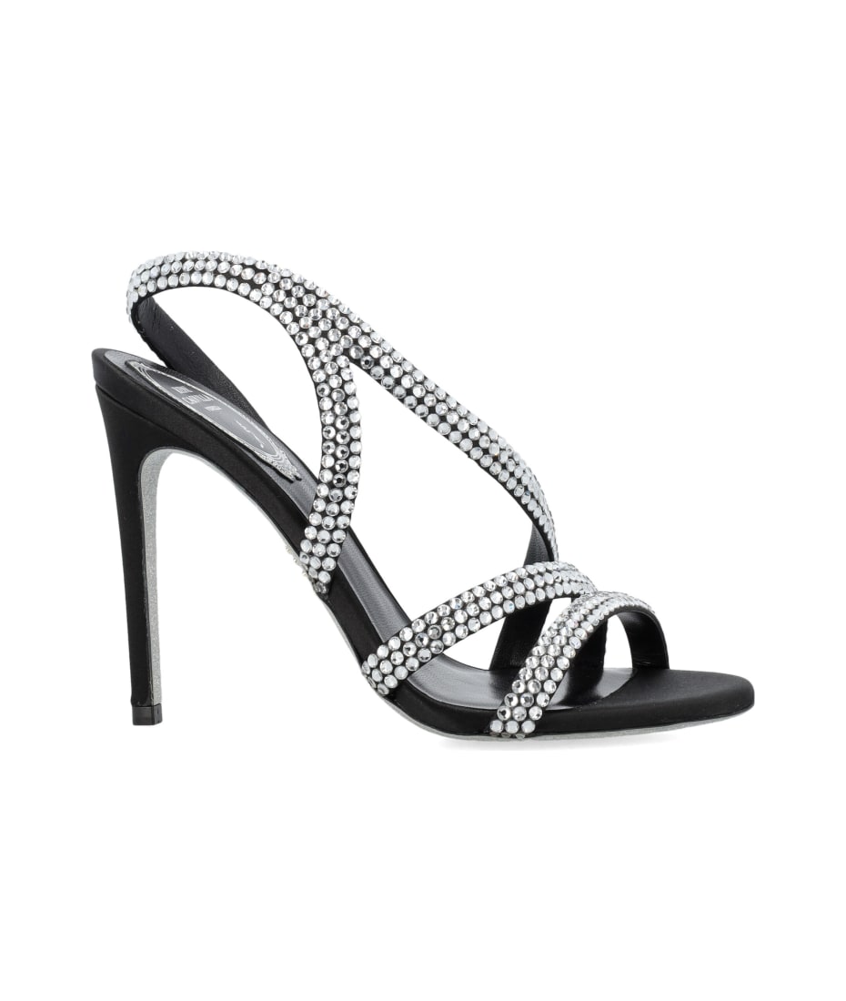 サンダル・ミュール Rene Caovilla FW24 SANDAL CRYSTAL (C12190105R001 V065) René Caovilla Crystal Sandal | italist
