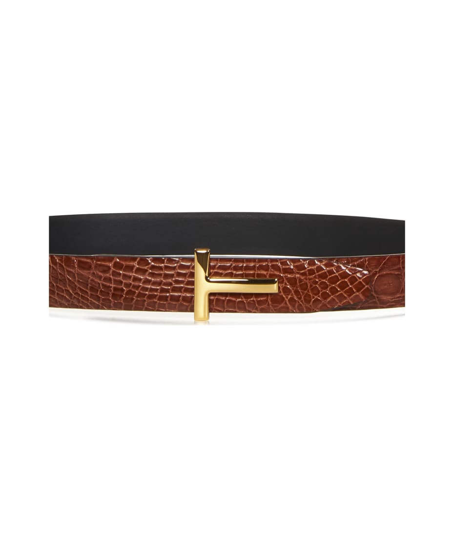 Tom Ford T Icon Belt - Brown