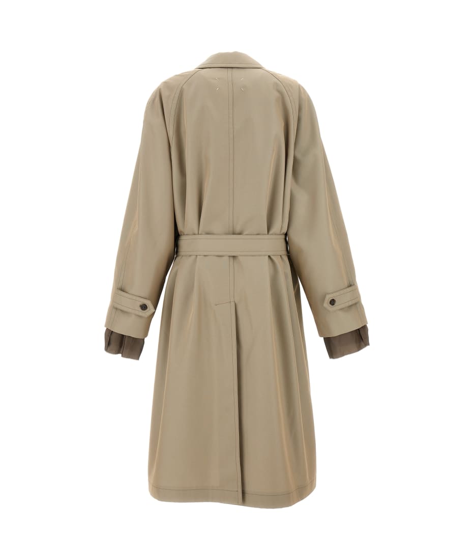 コートその他 Maison Margiela Long single-breasted trench coat Maison Margiela Long Single-breasted Trench Coat | italist
