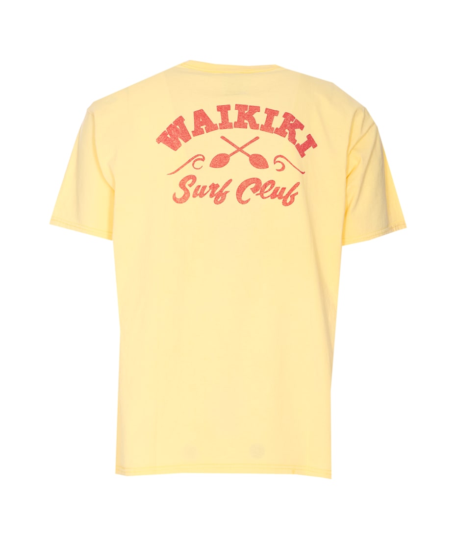 Tシャツ・カットソー WILD DONKEY Men T Shirts WAIKIKI SUNFLOWER Yellow Wild Donkey Waikiki T-shirt | italist