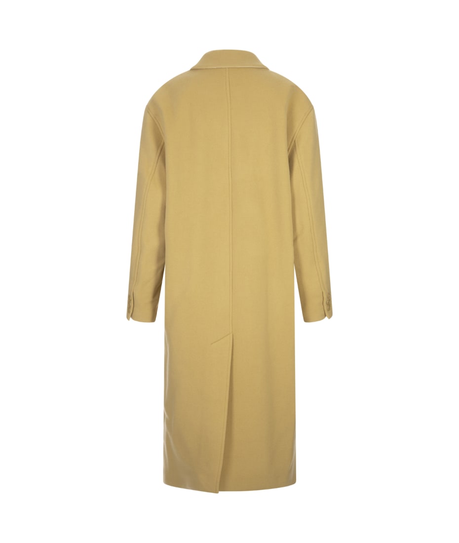 コート Isabel Marant Theodore Coat Isabel Marant Theodore Double-breasted Wool Blend Coat