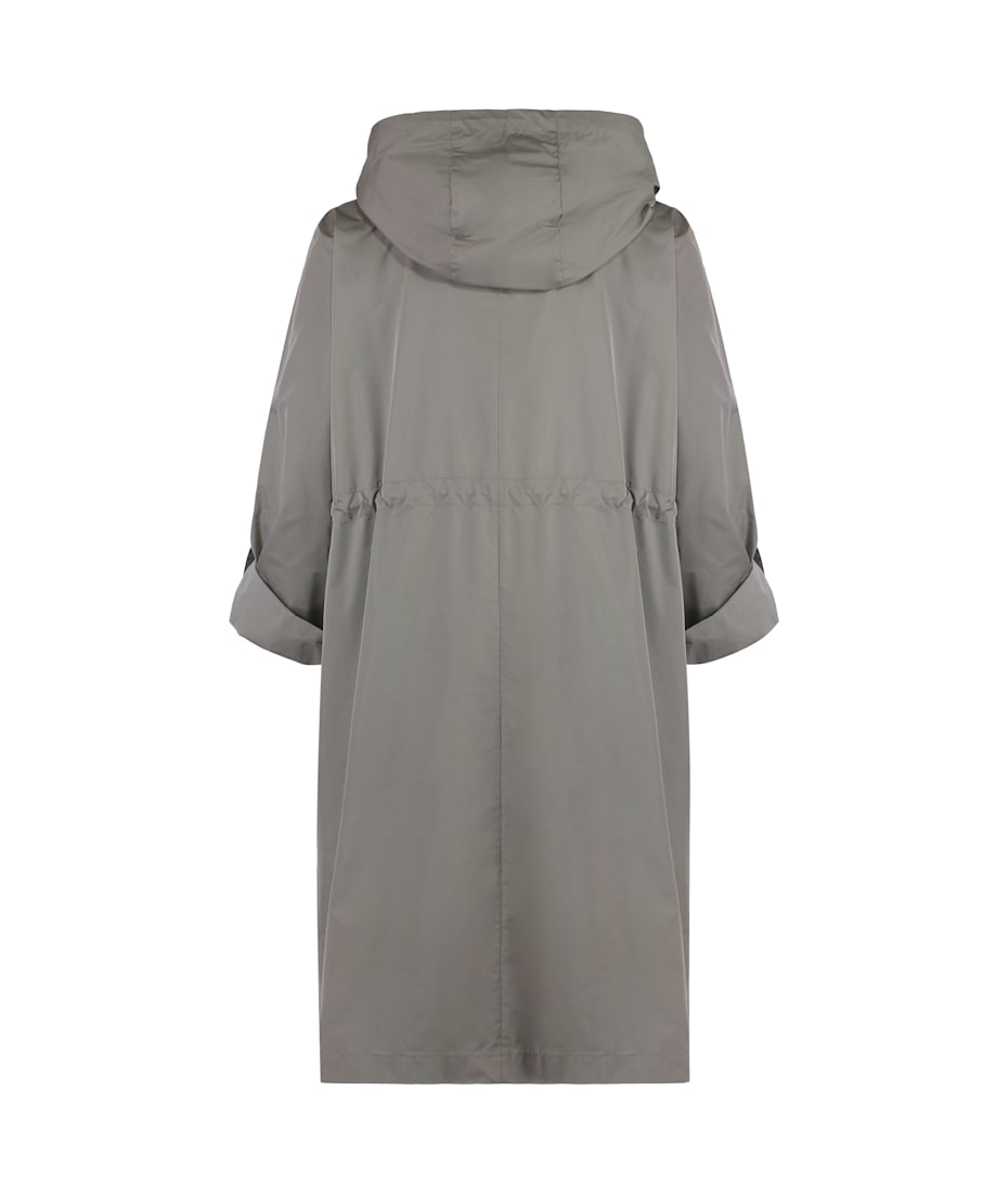 【送料&関税込】Moorer Isadora Techno Fabric Trench Coat Moorer Isadora Techno Fabric Trench Coat | italist